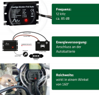 Marderabwehr Marderfrei Maderschreck Ultraschall Pkw