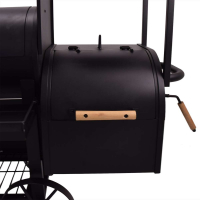 Syntrox Smoker Lokomotive mit Räucherofen