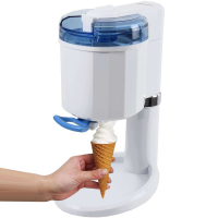 Syntrox Softeismaschine Eismaschine Frozen Joghurt Maschine GG-45W-Blue Creamy