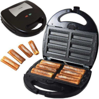 Syntrox Churros Maker Krapfenmaker mit austauschbaren Platten