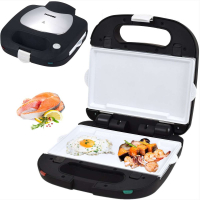 Syntrox Teppanyakigrill mit keramisch beschichteten Grillplatten