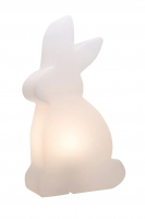 8 seasons - Motivleuchte Shining Rabbit 50cm weiß RGB