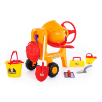 Mischmaschine mit Baustellenset 8-tlg. im Karton