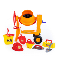Mischmaschine mit Baustellenset 8-tlg. im Karton