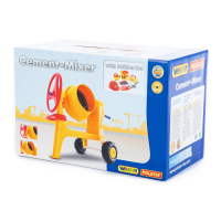 Mischmaschine mit Baustellenset 8-tlg. im Karton
