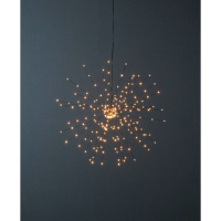 STAR Trading LED-Stern Firework zum Hängen 200 BS ww/schwarz