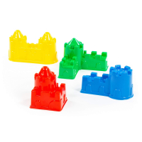 Burgformen Set, 4-tlg.