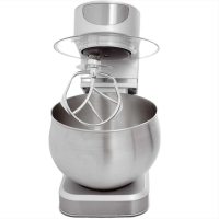 Syntrox Küchenmaschine Knetmaschine 5,0 Liter 1000 Watt - Silber