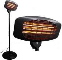 monopol Elektrischer Standheizstrahler 2000W Indoor oder Outdoorbereich