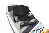 Bestway Hydro-Force SUP Allround Board-Set White Cap mit Paddel und Kajak-Sitz