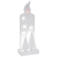 Star Trading LED-Weihnachtsleuchter Kerze