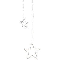 Star Trading LED-Sternenlichtervorhang Dew Drop Stars