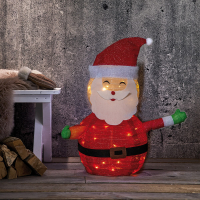 Star Trading LED-Figur Weihnachtsmann Tecidy Batteriebetrieb