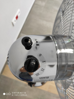 Ventilator Vento Windmaschine 40 cm 50W INOX  Standventilator Luftkühler