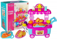 LEANToys  Fast-Food-Markt Toy Car + Zubehör