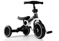 LEANToys  Dreirad Schwarz-Weiß