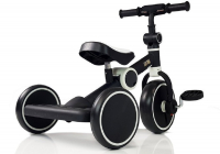LEANToys  Dreirad Schwarz-Weiß