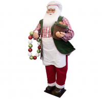 Weihnachtsmann Santa Koch 150 cm