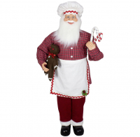 Weihnachtsmann Santa Konditor 120 cm