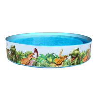 Bestway FillN Fun Planschbecken, Dino, 183 x 38 cm