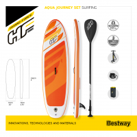 Bestway Hydro-Force SUP Allround Board-Set Aqua Journey mit Paddel