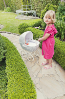 Small Foot Puppenwagen Korbgeflecht