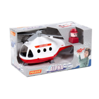 Hubschrauber Alfa Ambulanz im Karton