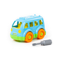 WADER 22-tlg Konstruktionsset Spielzeugauto Kinder Fahrzeug Bau dir deinen Jeep 