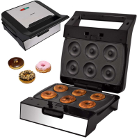 Syntrox Multimaker Donutmaker  MM-1400W Gusto mit einem Satz Wechselplatten