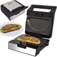 Syntrox Multimaker Omelett Maker MM-1400W Gusto mit einem Satz Wechselplatten