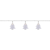 Star Trading LED-Minilichterkette Tannenbäume Izy, 10 warmweiße LEDs