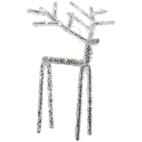 Star Trading LED-Rentier Icy Deer, 30 warmweiße LEDs
