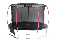 LEAN Sport Base Trampolin 183 cm, schwarz-rosa