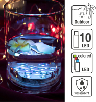 Hellum LED-Unterwasser-Deko-Beleuchtung mit Fernbedienung