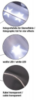 Hellum LED-Lichterkette Laternen 20 BS weiß/transparent