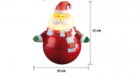 Hellum LED-Weihnachtsmann Acryl Bewegungssensor 1 BS warmweiß innen, Batteriebetrieb