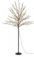 Hellum LED-Baum 100cm 200 BS warmweiß/braun außen