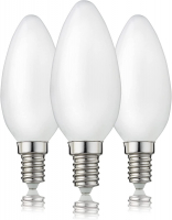 Hellum LED-E14 Kerzenlampe 2700K 4W 350lm matt