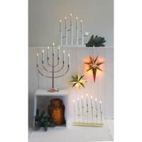 STAR Trading Leuchter Metall Gustavo chrom 7 BS