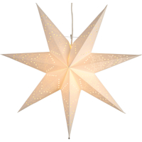 STAR Trading Stern Papier Sensy Star 54cm creme innen