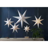 STAR Trading Stern Papier Sensy Star 54cm creme innen