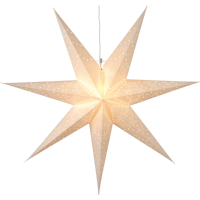 STAR Trading Stern Papier Sensy Star 70cm creme innen