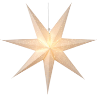 STAR Trading Stern Papier Sensy Star 100cm creme innen