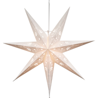 STAR Trading Stern Papier Metasol 70cm creme innen