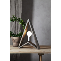 STAR Trading Holzlampe KIL 48cm braun