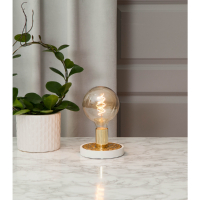 STAR Trading Leuchte Magic E27 mit Schalter weiß/messing