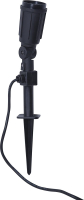STAR Trading Lampenfassung E27 outdoor/Erdspieß 5m schwarz
