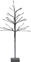 STAR Trading LED-Baum SNOWFROST TREE 36 BS warmweiß/braun innen