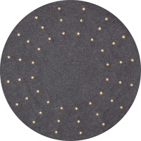 STAR Trading LED-Baumteppich GRANNE 48 BS warmweiß/grau innen