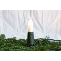 Rotpfeil 15er Schaft-Lichterkette E14 elfenbein außen